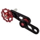 thumbnail image 1 of Desviador trasero de una sola velocidad con piñón integrado para bicicletas plegables Tensor de cadena de bicicleta de aleación de aluminio, 1 of 8