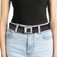 thumbnail image 5 of Buckle-Down Belt, Seatbelt Buckle Belt, United States Flag Stars Stripes Distressed, Youth 22 to 32 Inches, 5 of 9