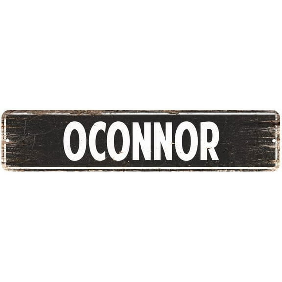 OCONNOR Gift Street Sign Home Decor Chic Gift 4x18 204180003405