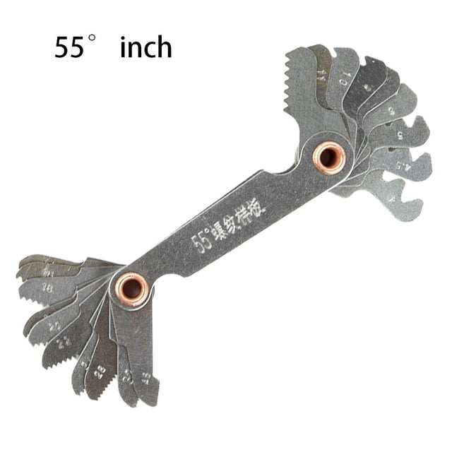 MYG 55/60 Degrés Métrique Fileté Bouchon Jauge de Pas de Mesure Outil de Tour