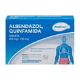 thumbnail image 2 of Albendazol 200 mg / Quinfamida 150 mg Medimart 2 tabletas, 2 of 4