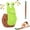 Snail, variant on Squeaky Snuffle Dog Toy for Boredom Relief, Interactive Treat Puzzle Plush for Mental Stimulation & Foraging Training, Soft Chew Toy for Small Medium Dogsl (Frog)