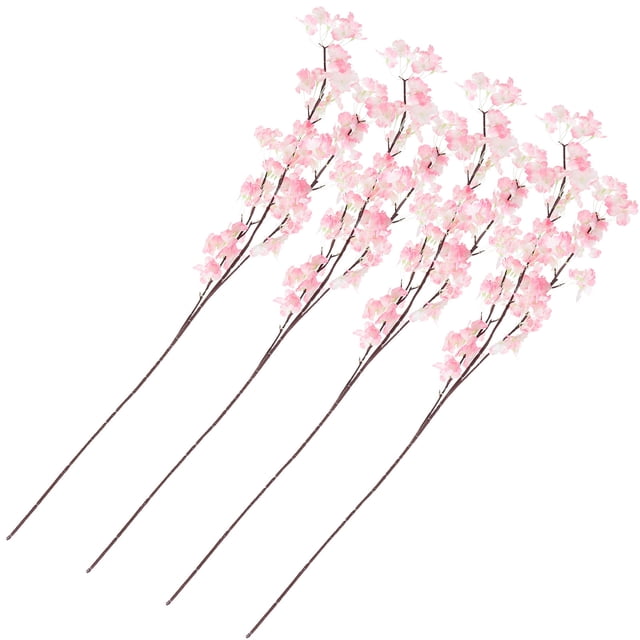 MERRYHAPY 4Ud Ramas De Cerezo Artificiales Para De Eventos Y Ambientación En Casa