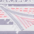 thumbnail image 6 of Superior Summery Stripe Fouta Cotton Beach Towel with Fringe, 35" x 68", 6 of 13