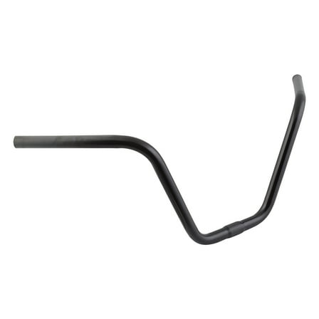 Sunlite Medium Hi-Rise Handlebar 27.5" Wide x 9" Rise x 1" Clamp Black
