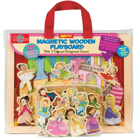 T.S. Shure Princess, Ballet and Fairies Magnetic Wooden Playboard
