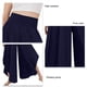 thumbnail image 2 of Pantalones Holgados Para Mujer, Pantalones Holgados Informales De Pierna Ancha, Cintura Elástica, Monocolor, Pantalones De Pierna Ancha, Pantalones De Ocio Para Correr, 2 of 5