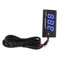 thumbnail image 4 of Aramox Motorcycle , LCD Motorcycle  Ultra Thin Waterproof Water Temp Meter With 10MM Sparking Plug Adapter DC12V, 4 of 8