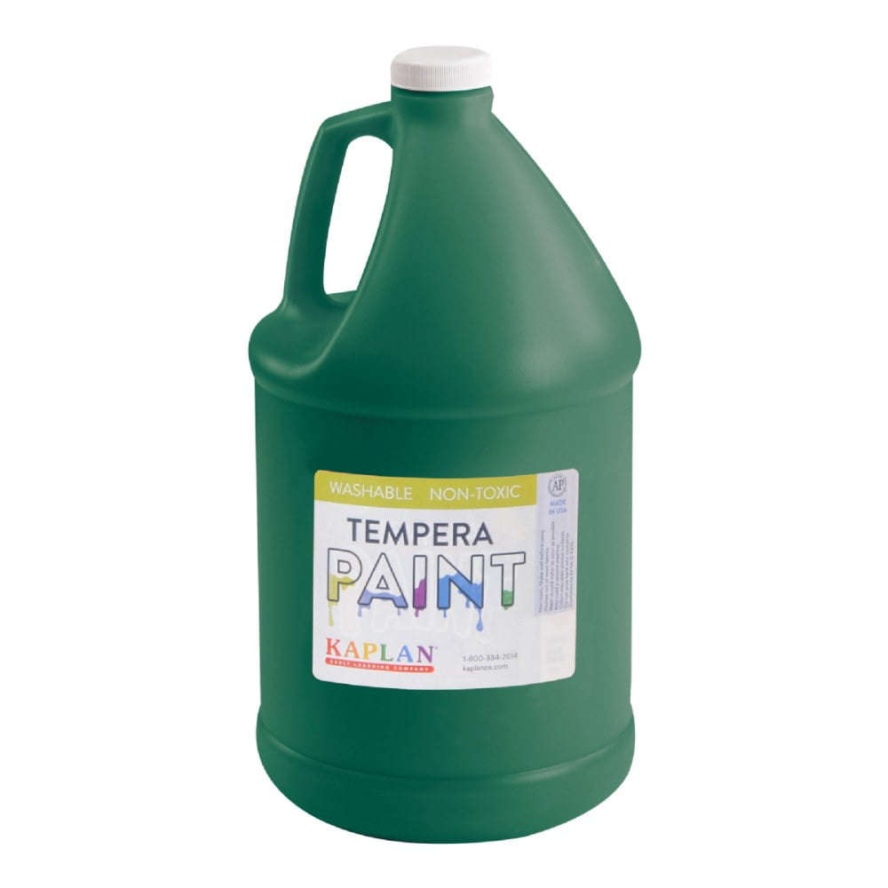 Kaplan Early Learning Company Kaplan Kolors Washable Tempera Paint Gallons - Set of 6