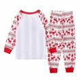 thumbnail image 2 of Conjuntos de ropa y camiseta con estampado de ciervos de manga larga para bebés y niñas, pijamas para niños, ropa para niños, traje para Navidad, 2 of 5