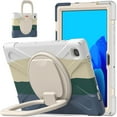 thumbnail image 2 of Funda colorida para Samsung Tab A7 de 10,4 pulgadas T500 con soporte de anillo ajustable grande y protección contra golpes., 2 of 5