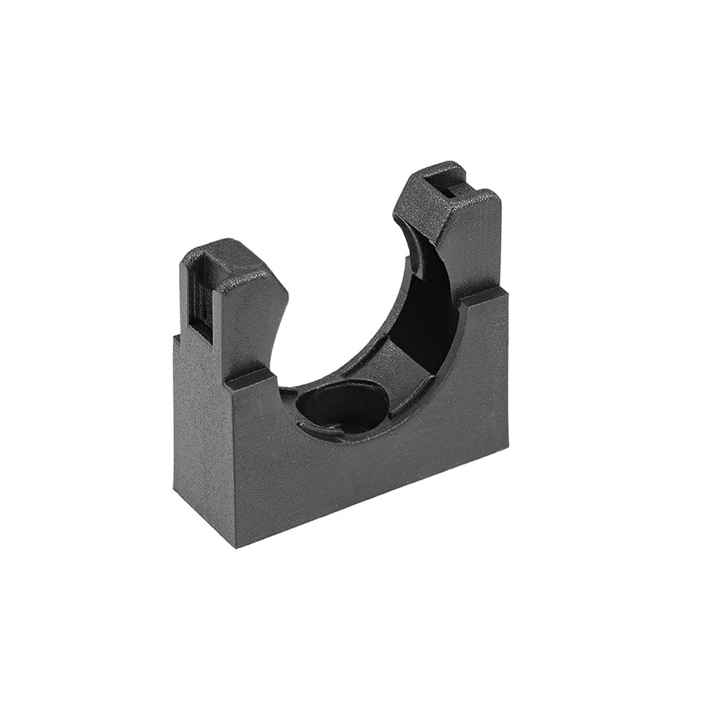 Corrugated Tube Holder AD28.5 Plastic Mounting Bracket Pipe Clamp Clip