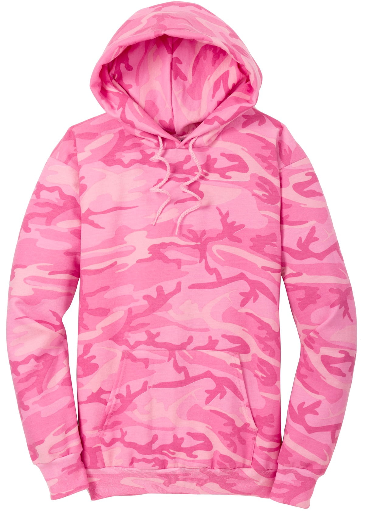 pink camo pullover