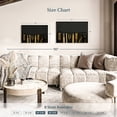 thumbnail image 4 of Elephant Stock Hair Salon Gold Tools Wall Art - Horizontal Canvas Wall Art - Living Room Wall Decor - Fashion And Beauty Canvas - Black And Gold Decor - 36" x 24", 4 of 8