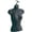 BLACK, variant on Female Torso Body Mannequin Form (Waist Long) Great for Small and Medium Sizes