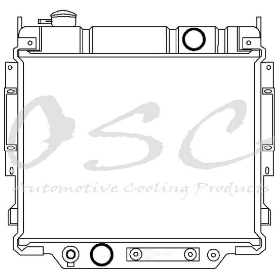 OSC Cooling Products 1165 New Radiator