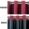 thumbnail image 3 of Blackout Thermal Insulated Grommet Top Curtains for Bedroom Living Room Office - Set of 2 Panels, 3 of 5