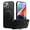 Black, variant on Case For IPhone 16/16 Pro/16 Plus/16 Pro Max, Wireless Charging Case 360 Stand Protective Cover