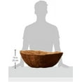 thumbnail image 4 of Bosmere 721082 06558 8 Round Replacement Coco Liner With Soil Moist Mat, Brown - 24 inch, 4 of 5