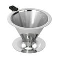 thumbnail image 3 of Filtro de Café ANGGREK Doble Malla Acero Inoxidable 105 Mm, 3 of 8