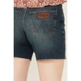 thumbnail image 4 of Wrangler Women's Retro Medium Wash High Rise Cutoff Denim Shorts - 112344946 26, 4 of 4