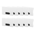 thumbnail image 4 of 10 Uds RFID funda de bloqueo antidesmagnetización antirrobo compacto protector de tarjeta NFC inteligente para viajes blanco, 4 of 5