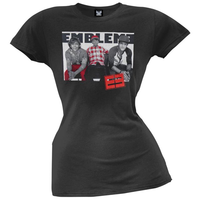 Emblem3 - T-Shirt Juniors Photo Simple