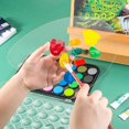thumbnail image 3 of Acrylic Transparent Paint Tray Palette with Thumb Hole, Oval, 3 of 6