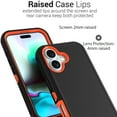 thumbnail image 5 of CoverON For Apple iPhone 16 Plus / iPhone 16+ Case, Military Grade Heavy Duty Full Body Rugged Phone Cover, Black, 5 of 8