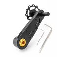 thumbnail image 1 of Chain Tensioner Single Speed Hub Gear Fixie Hanger Adjustable Chain Guide For Mtb Road Bike Cycling(1pcs, Black), 1 of 5