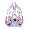 thumbnail image 3 of Back to school butterfly backpack, cute butterfly floral pattern, durable backpack for students or travel, 3 of 6