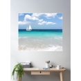 thumbnail image 2 of Miami Beach - Surfing Club Poster Wall Art, Modern Wall Decor For Living Room Bedroom, 24x36 UNFRAMED, 2 of 3