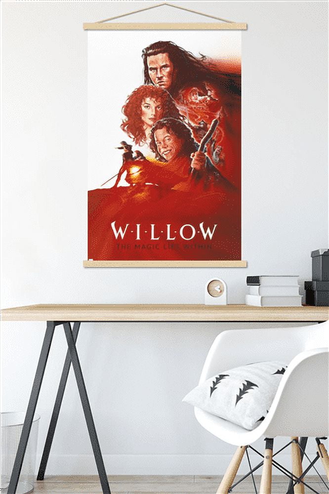 Willow - Teaser One Sheet Wall Poster with Magnetic Frame, 22.375" x 34"