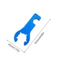 thumbnail image 3 of Adjustable Propane Wrench - PVC Camping Tools Black Outdoor Gear Tent Stakes Pegs Hiking Equipment Backpacking Accessories Travel Camping Multicolor, 1Pcs, 4x1.7", 3 of 6