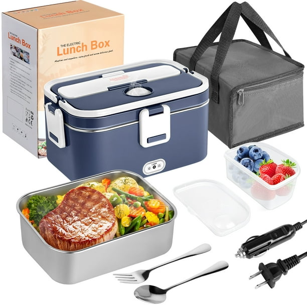 Livhil Electric Lunch Box Food Heater, Portable Food Warmer, Heated