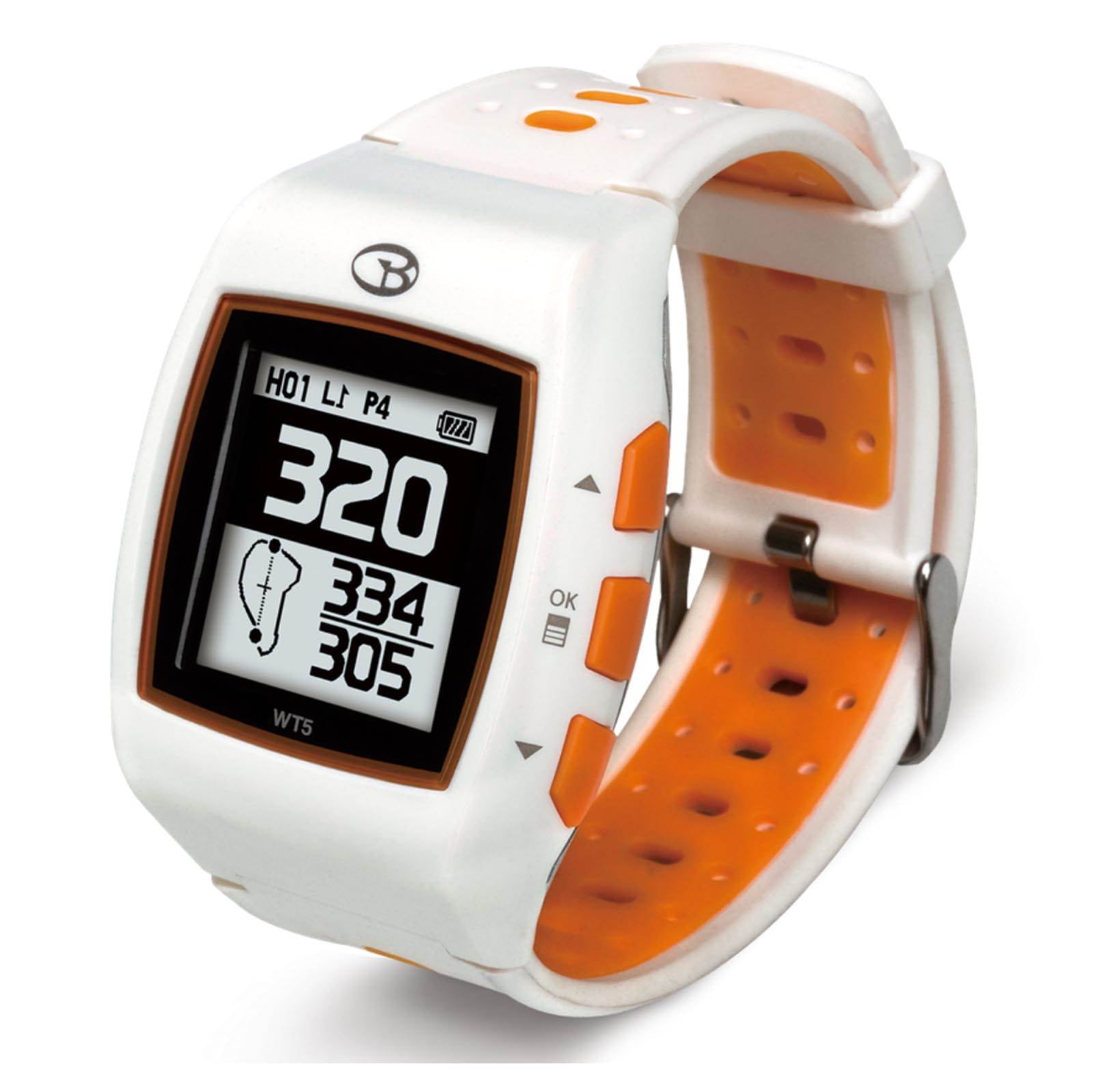 GolfBuddy Golf Buddy WT5 Rechargable Golf Distance GPS Watch Range