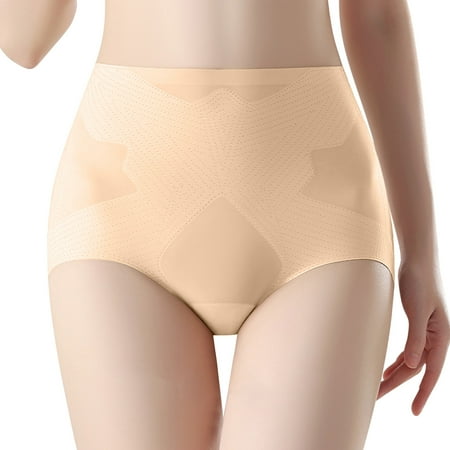 New & Trending  Women s Large Size High Waist Underwear  Soft Seamless Panties  Elastic Waistband  Comfortable Cotton  Everyday Use  Breathable Undergarments  Plus Size Women | Khaki XL  Sopatenor