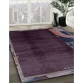 thumbnail image 2 of Ahgly Company Indoor Rectangle Abstract Purple Lily Purple Abstract Area Rugs, 2' x 4', 2 of 6