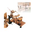 thumbnail image 1 of Drummer Windmill Garden Decoration,Handmade Metal Percussionist Music Windmill, 1 of 3