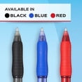 thumbnail image 5 of Paper Mate Ballpoint Pen, Profile Retractable Pen, Medium Point (1.0mm), Red, 12 Count, 5 of 7