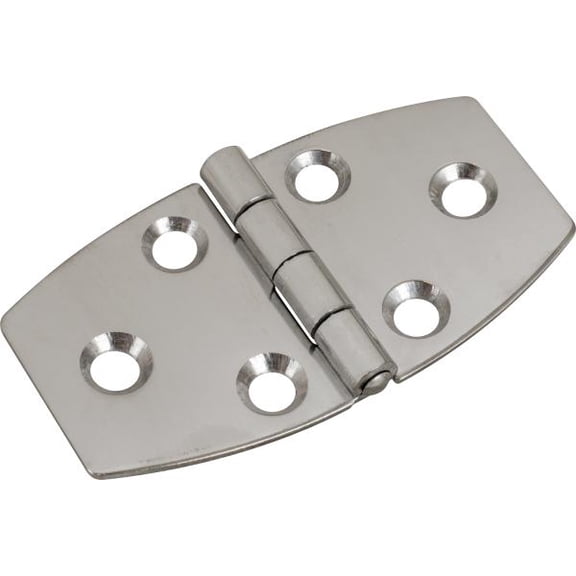 STAINLESS DOOR HINGE - 2-3/4'