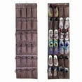thumbnail image 2 of ZYLER- 24 Pocket Shoe Door Hanging Organizer Storage Rack Bag Closet Holder Door, 2 of 4