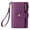 Dark Purple, variant on Durable Women's RFID Blocking Bifold Wallet, Dark and Purple