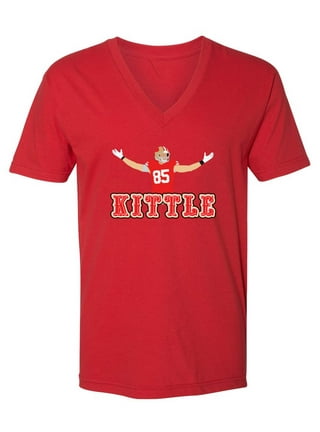 TIE DYE 49ers Kittle Text Pic T-Shirt