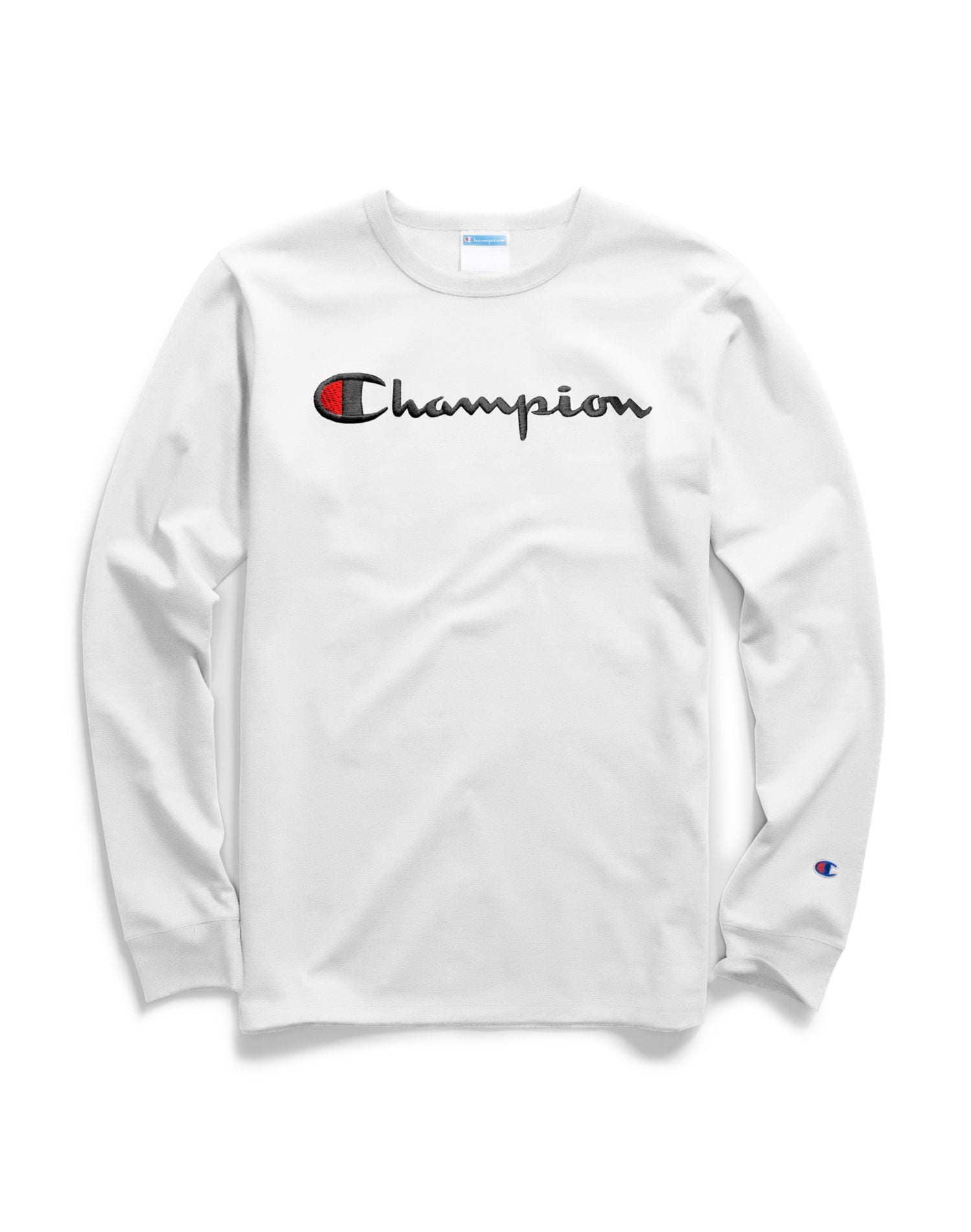 champion life men's cotton long sleeve tee