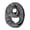Black, variant on Two-Tone Winter Knit Warm Infinity Circle Scarf - Different Colors Available