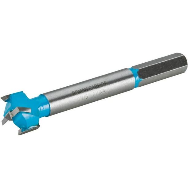 roman carbide dc1847 forstner bit 11/16" carbide