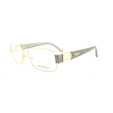 SALVATORE FERRAGAMO Eyeglasses SF2124R 717 Shiny Gold 52MM