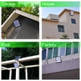 thumbnail image 2 of Solar Flood Light Outdoor Dusk to Dawn with Remote Control, 300W/40W 300 Pcs LEDs 8000 Lumen Solar Street Lamp with Radar Motion Sensor Built in for Garden, Paths, Warehouse, Playground, Stadium, 2 of 3