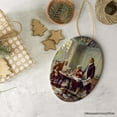 thumbnail image 4 of Writing of the Declaration of Independence Painting Ornament, Vintage American History, 4 of 6